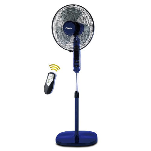 PowerPac PPFS300R 16 Electric Stand Fan with Remote Control - Selffix Singapore