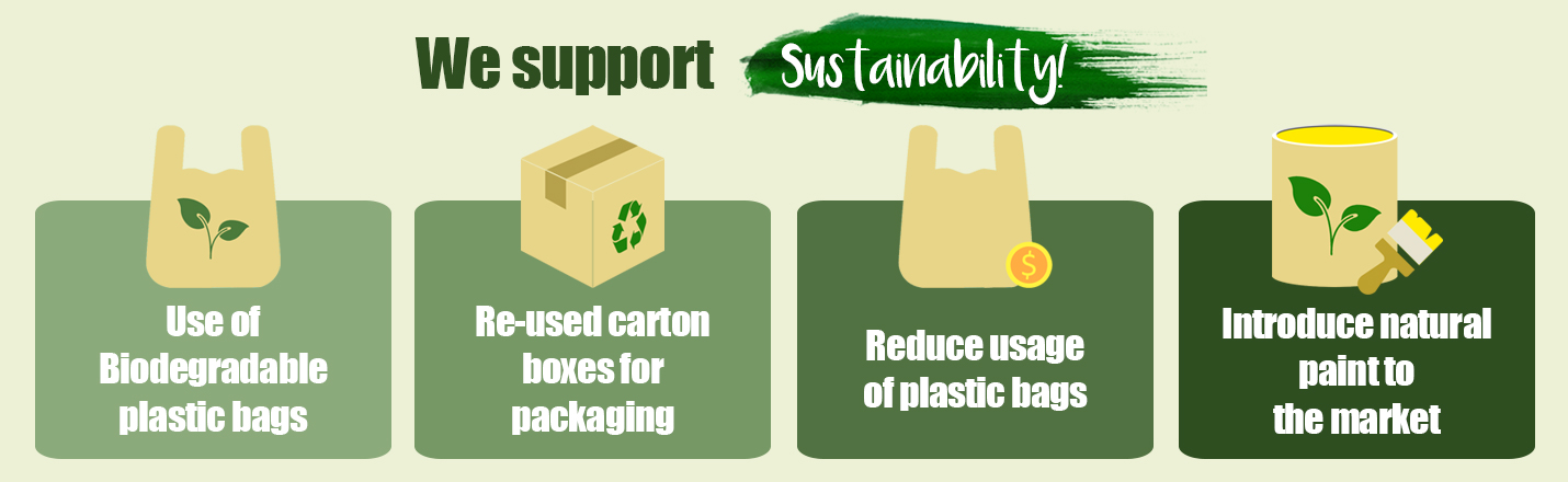 We Support Sustainability | Selffix DIY