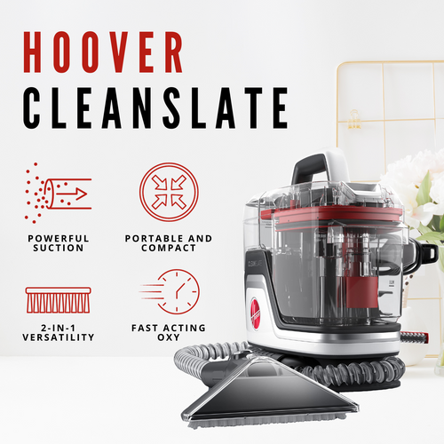 Hoover CleanSlate Pet Carpet & Upholstery Spot Cleaner - Selffix Singapore