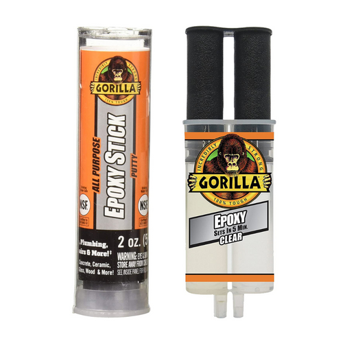 Gorilla Epoxy Range (Assorted Sizes) - Selffix Singapore