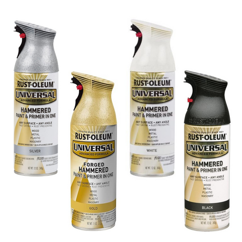 Rust-Oleum All Surface Hammered Paint+Primer Spray (Assorted Colours) - Selffix Singapore